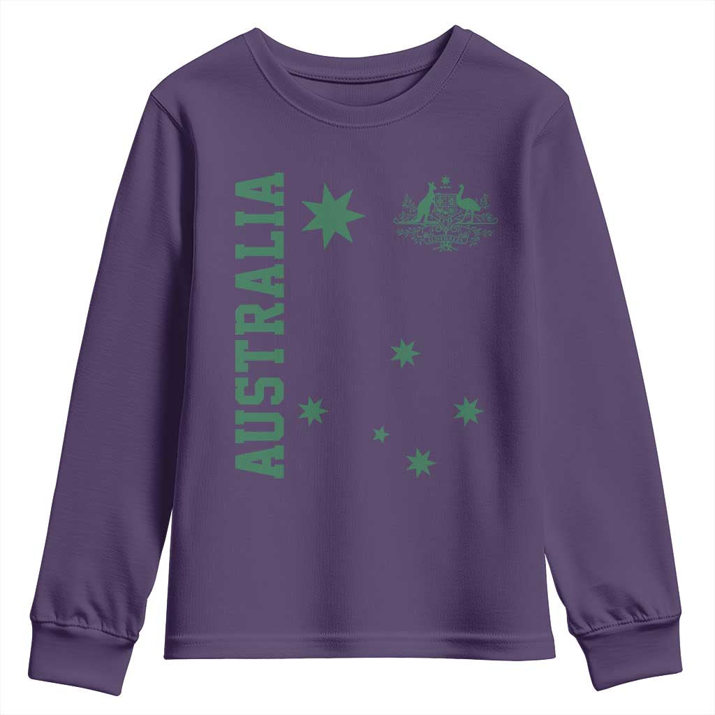 Australia Vintage Federation Star Aussie Coat of Arms Youth Sweatshirt
