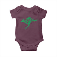 Crikey Australian Kangaroo Oz Slang Australia Baby Onesie