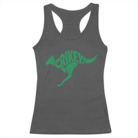 Crikey Australian Kangaroo Oz Slang Australia Racerback Tank Top