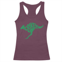 Crikey Australian Kangaroo Oz Slang Australia Racerback Tank Top