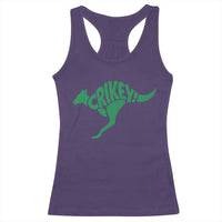 Crikey Australian Kangaroo Oz Slang Australia Racerback Tank Top