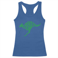 Crikey Australian Kangaroo Oz Slang Australia Racerback Tank Top