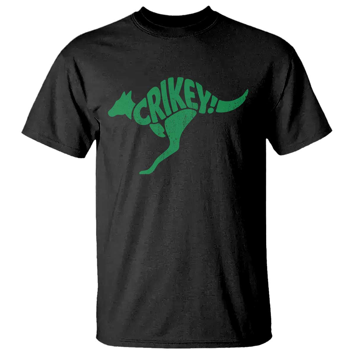 Crikey Australian Kangaroo Oz Slang Australia T Shirt