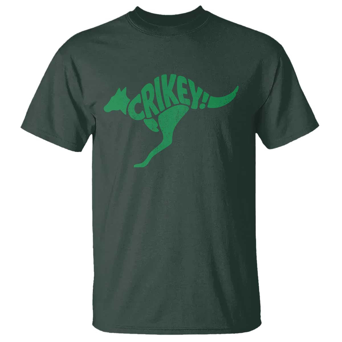 Crikey Australian Kangaroo Oz Slang Australia T Shirt