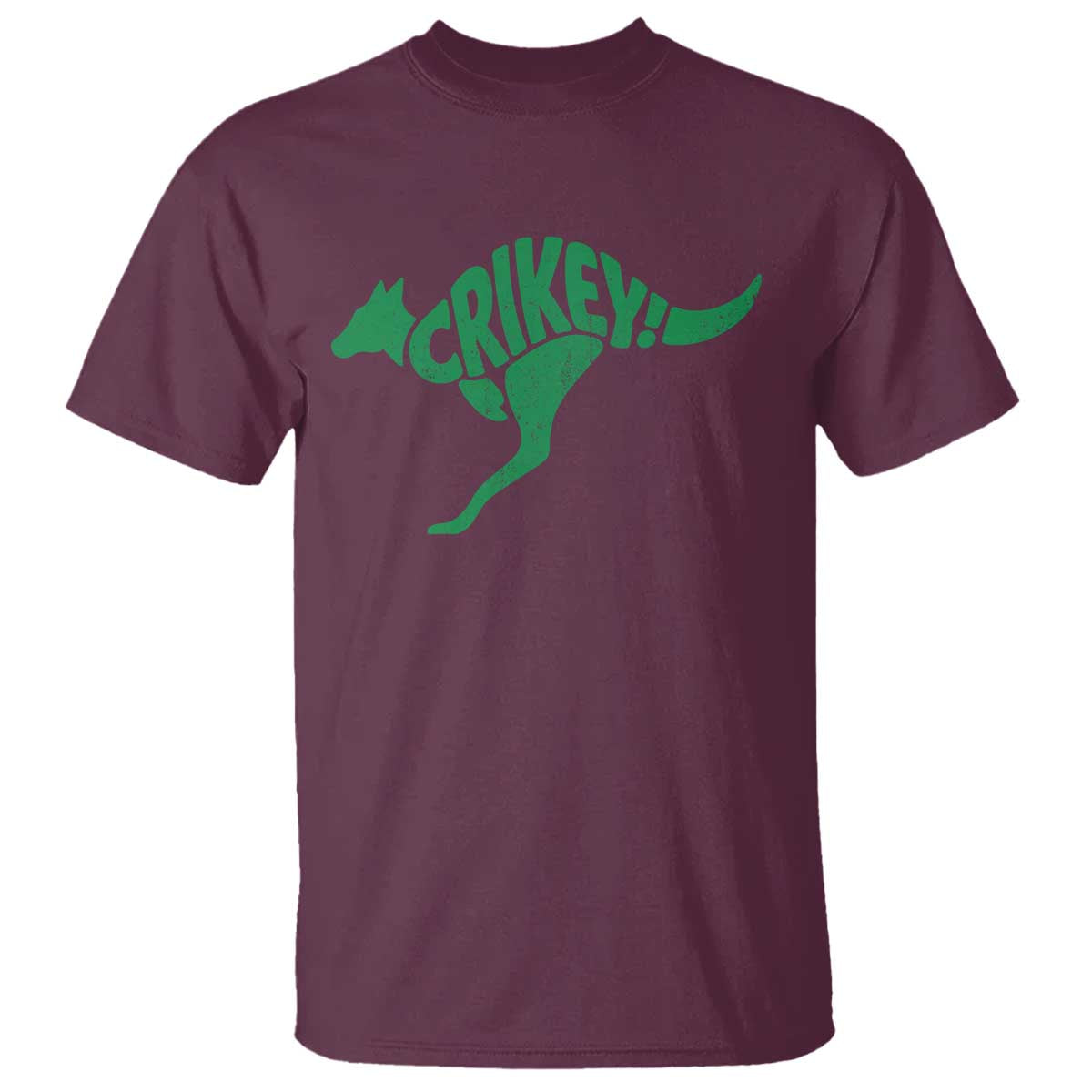 Crikey Australian Kangaroo Oz Slang Australia T Shirt