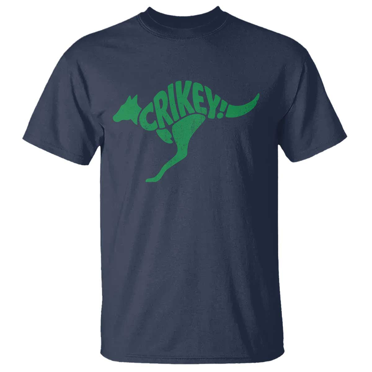 Crikey Australian Kangaroo Oz Slang Australia T Shirt