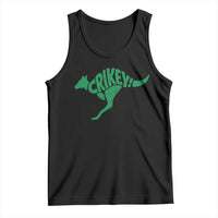 Crikey Australian Kangaroo Oz Slang Australia Tank Top