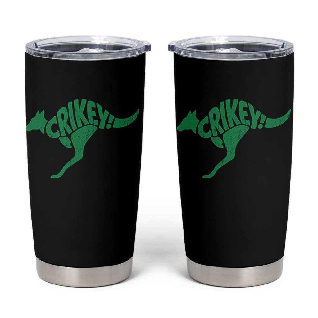 Crikey Australian Kangaroo Oz Slang Australia Tumbler Cup