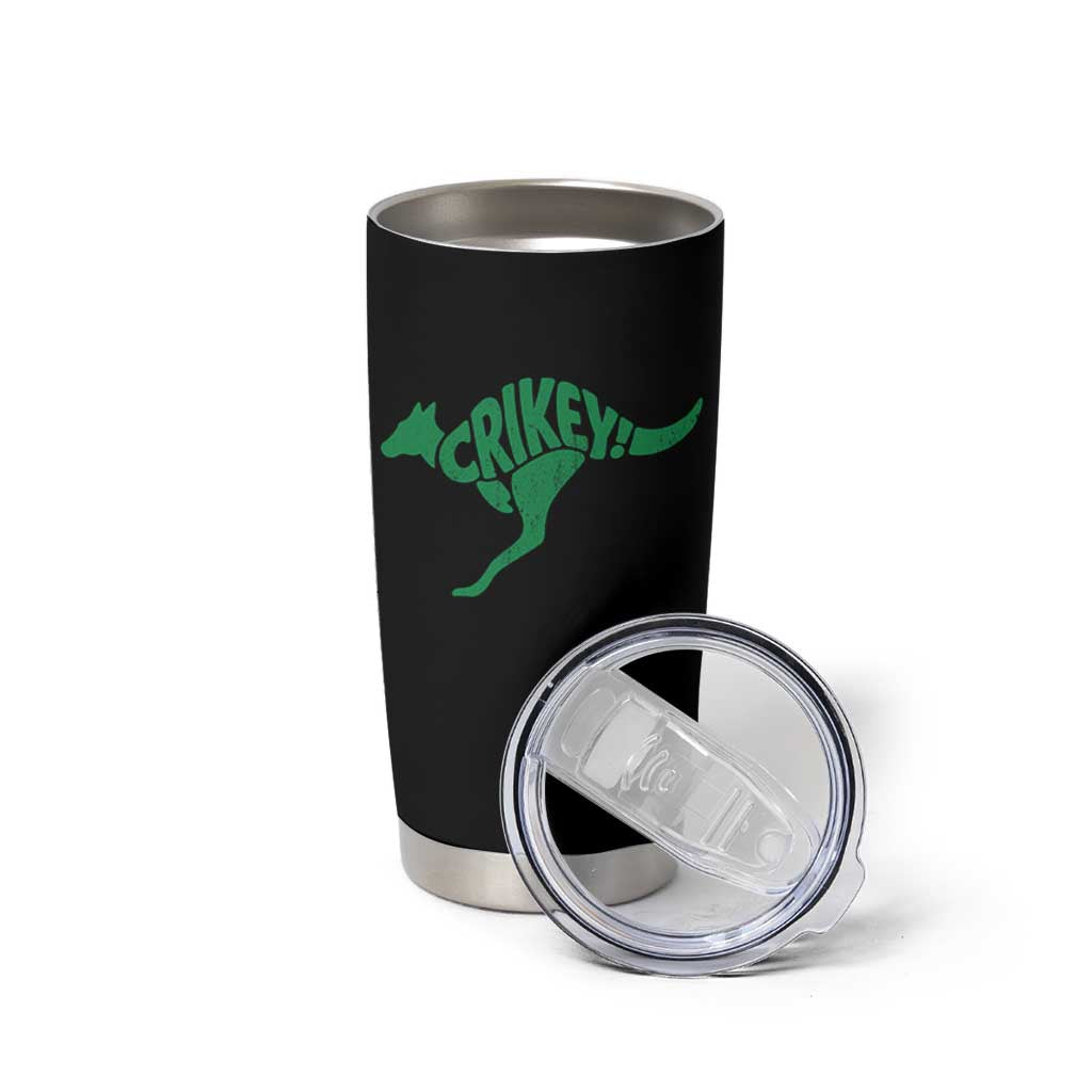 Crikey Australian Kangaroo Oz Slang Australia Tumbler Cup