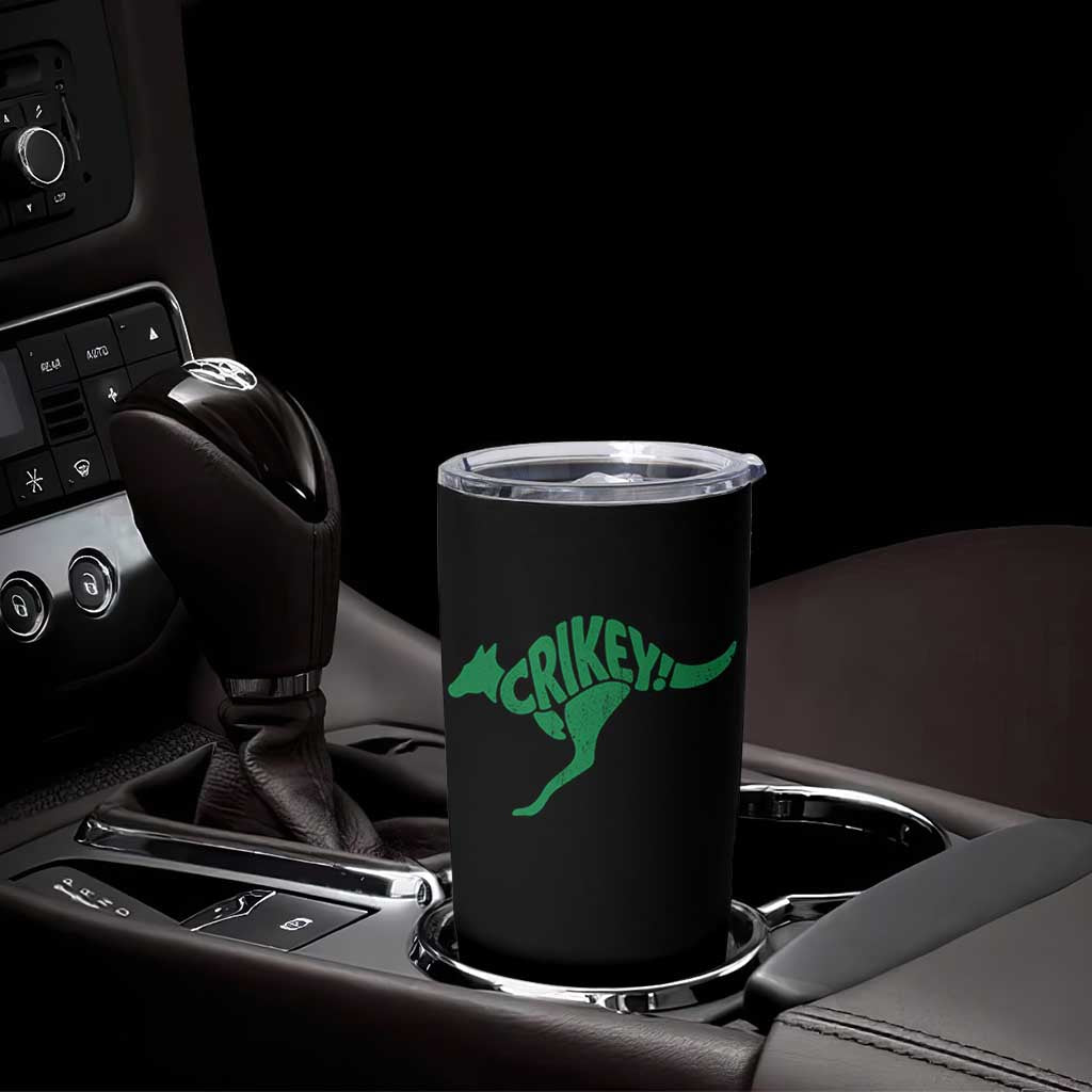 Crikey Australian Kangaroo Oz Slang Australia Tumbler Cup