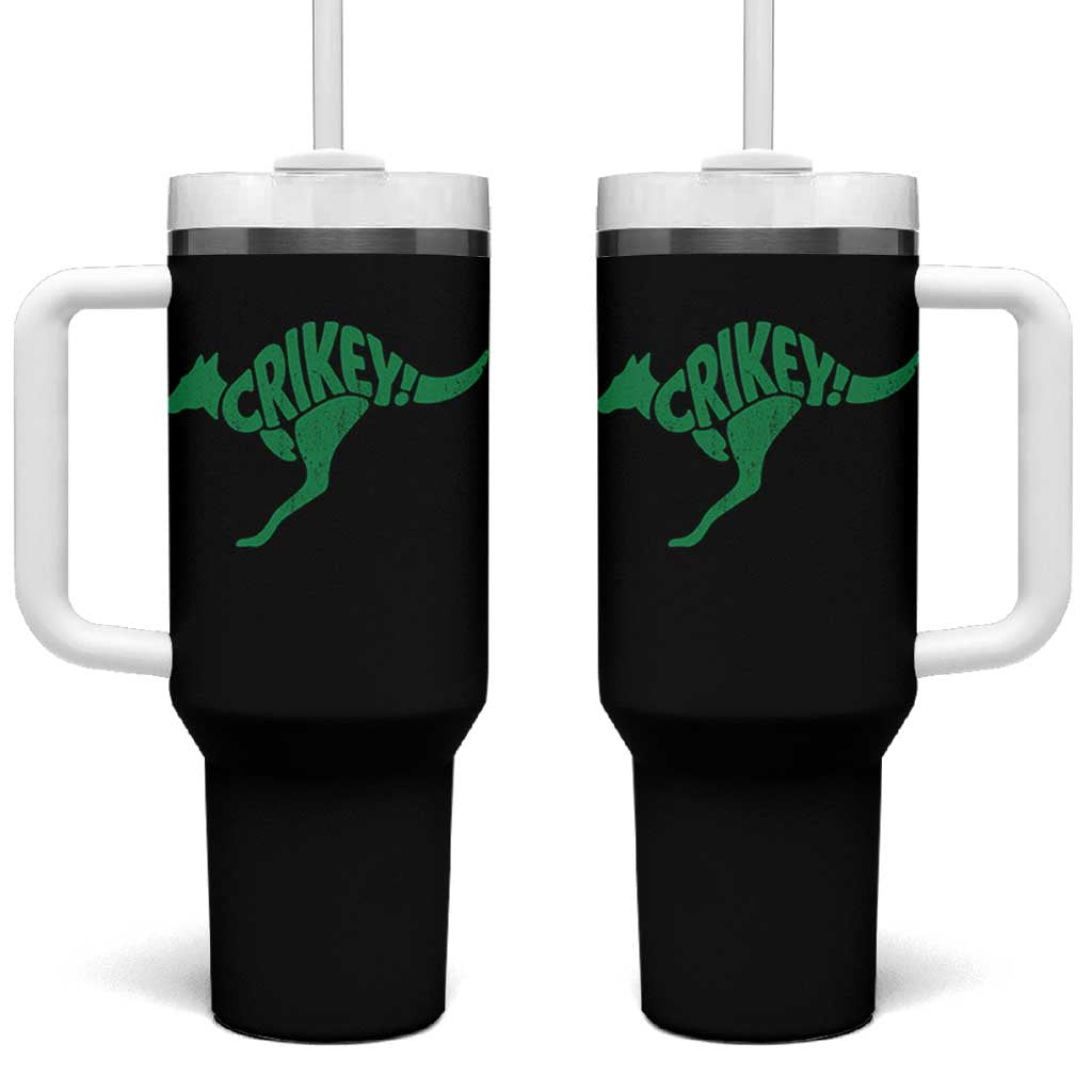 Crikey Australian Kangaroo Oz Slang Australia Tumbler With Handle