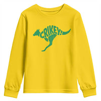 Crikey Australian Kangaroo Oz Slang Australia Youth Sweatshirt