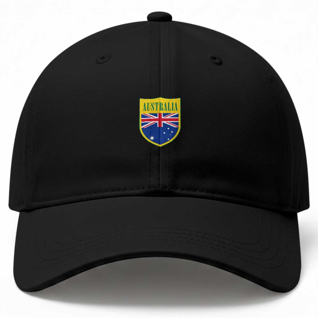 Australia Football Crest Australian Flag Pride Sporty Athletic Jersey Baseball Cap
