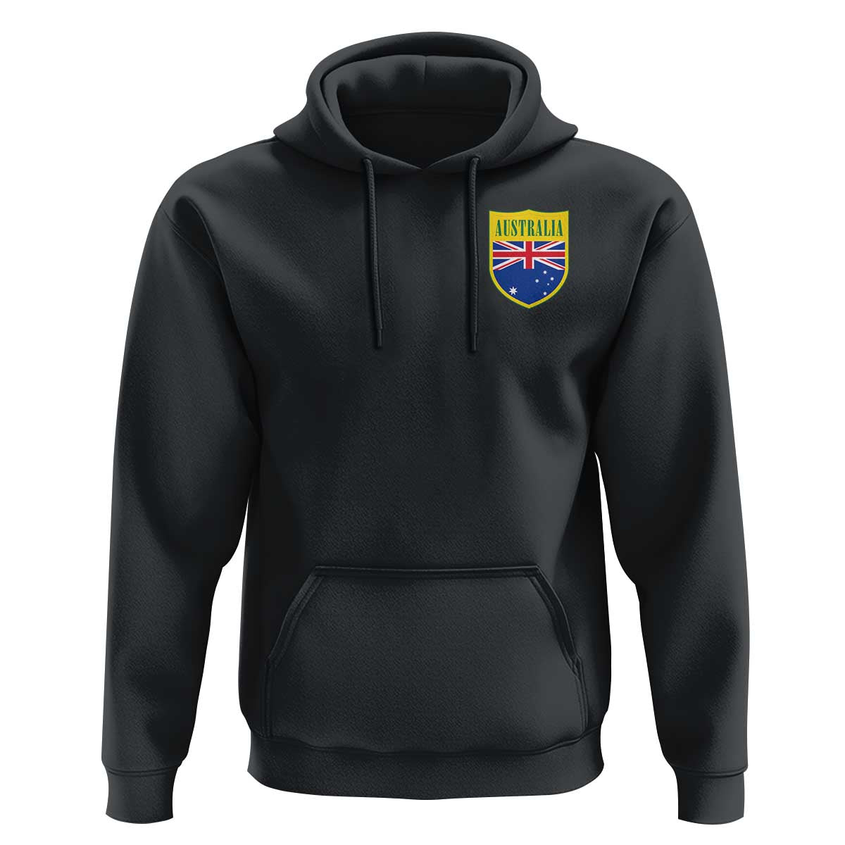 Australia Football Crest Australian Flag Pride Sporty Athletic Jersey Hoodie
