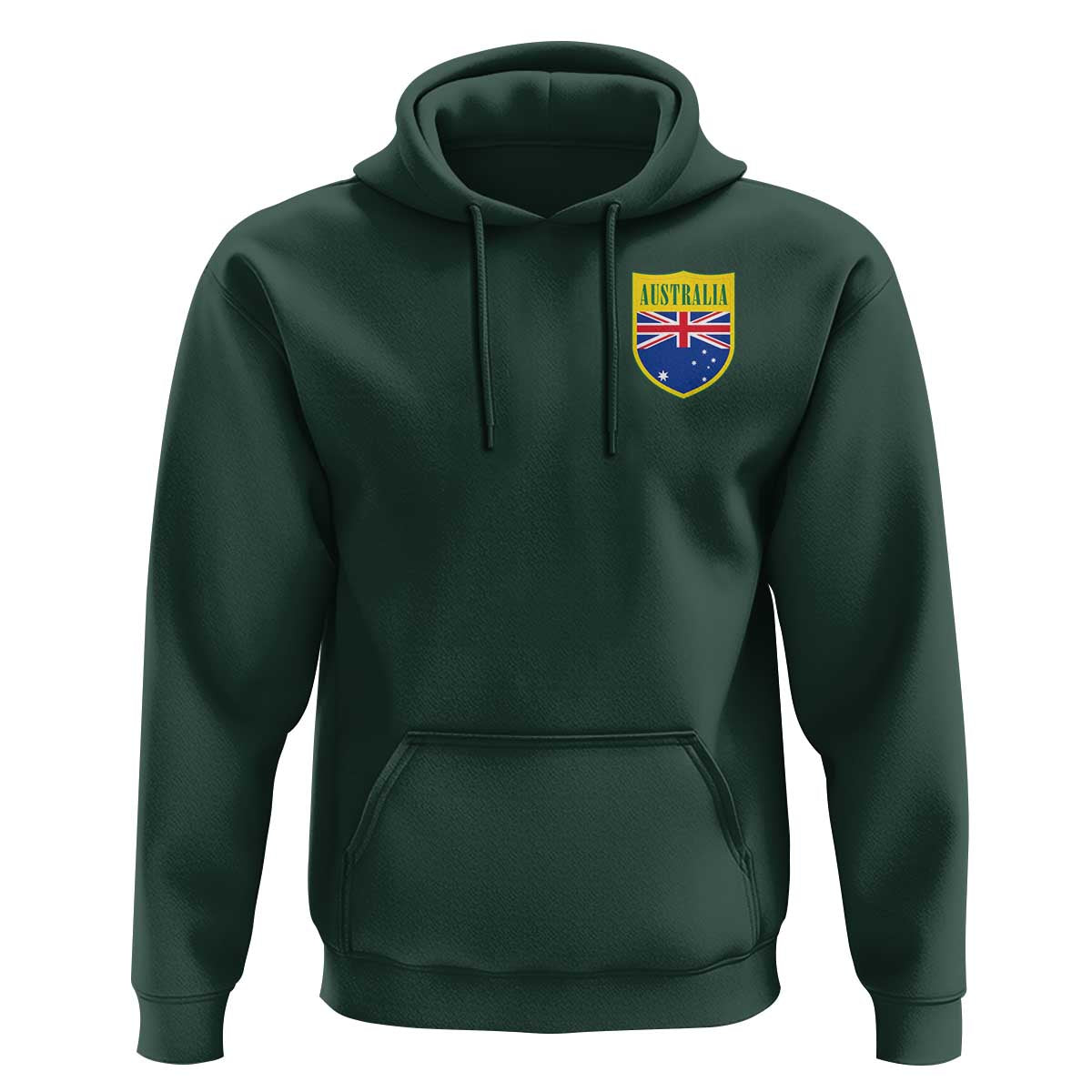 Australia Football Crest Australian Flag Pride Sporty Athletic Jersey Hoodie