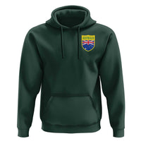 Australia Football Crest Australian Flag Pride Sporty Athletic Jersey Hoodie