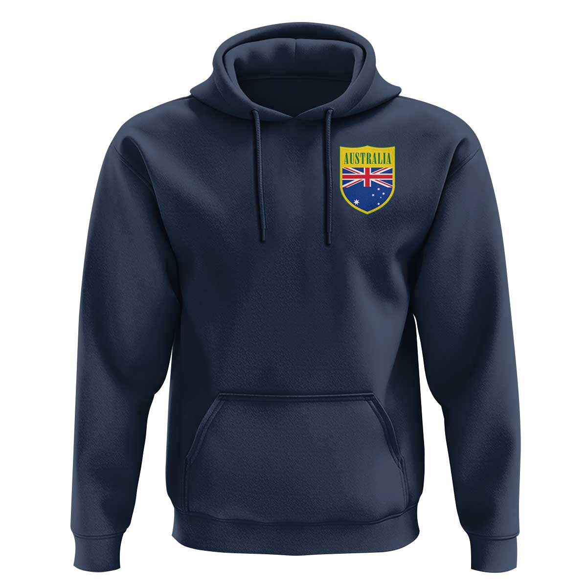 Australia Football Crest Australian Flag Pride Sporty Athletic Jersey Hoodie