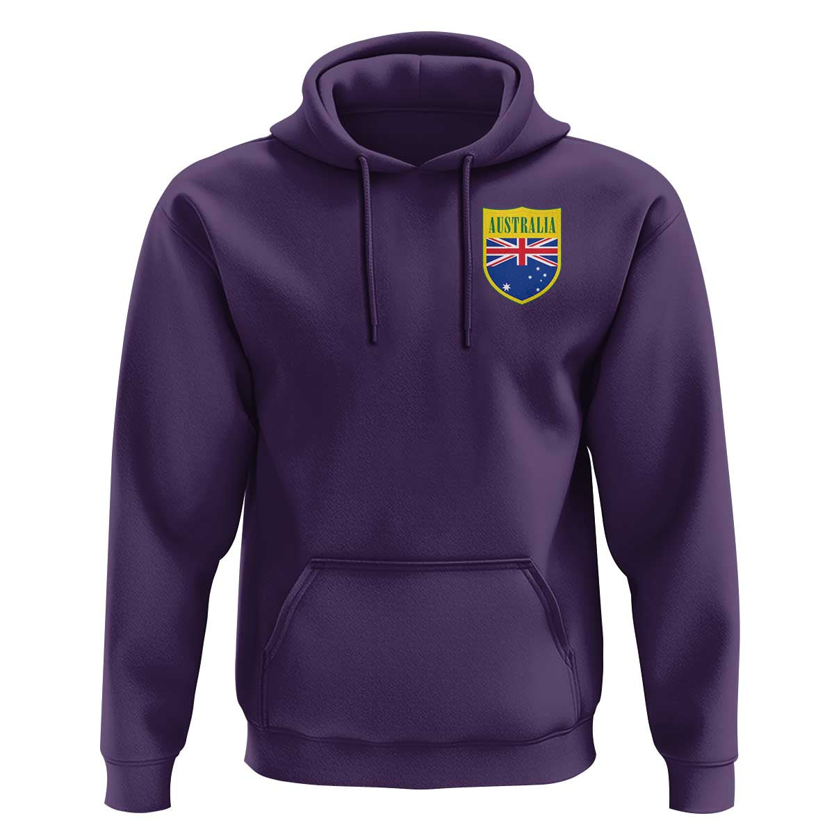Australia Football Crest Australian Flag Pride Sporty Athletic Jersey Hoodie