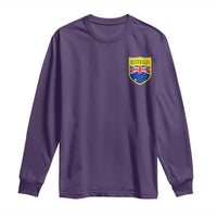 Australia Football Crest Australian Flag Pride Sporty Athletic Jersey Long Sleeve Shirt