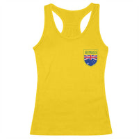 Australia Football Crest Australian Flag Pride Sporty Athletic Jersey Racerback Tank Top