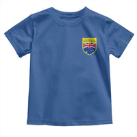 Australia Football Crest Australian Flag Pride Sporty Athletic Jersey Toddler T Shirt