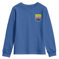 Australia Football Crest Australian Flag Pride Sporty Athletic Jersey Youth Sweatshirt