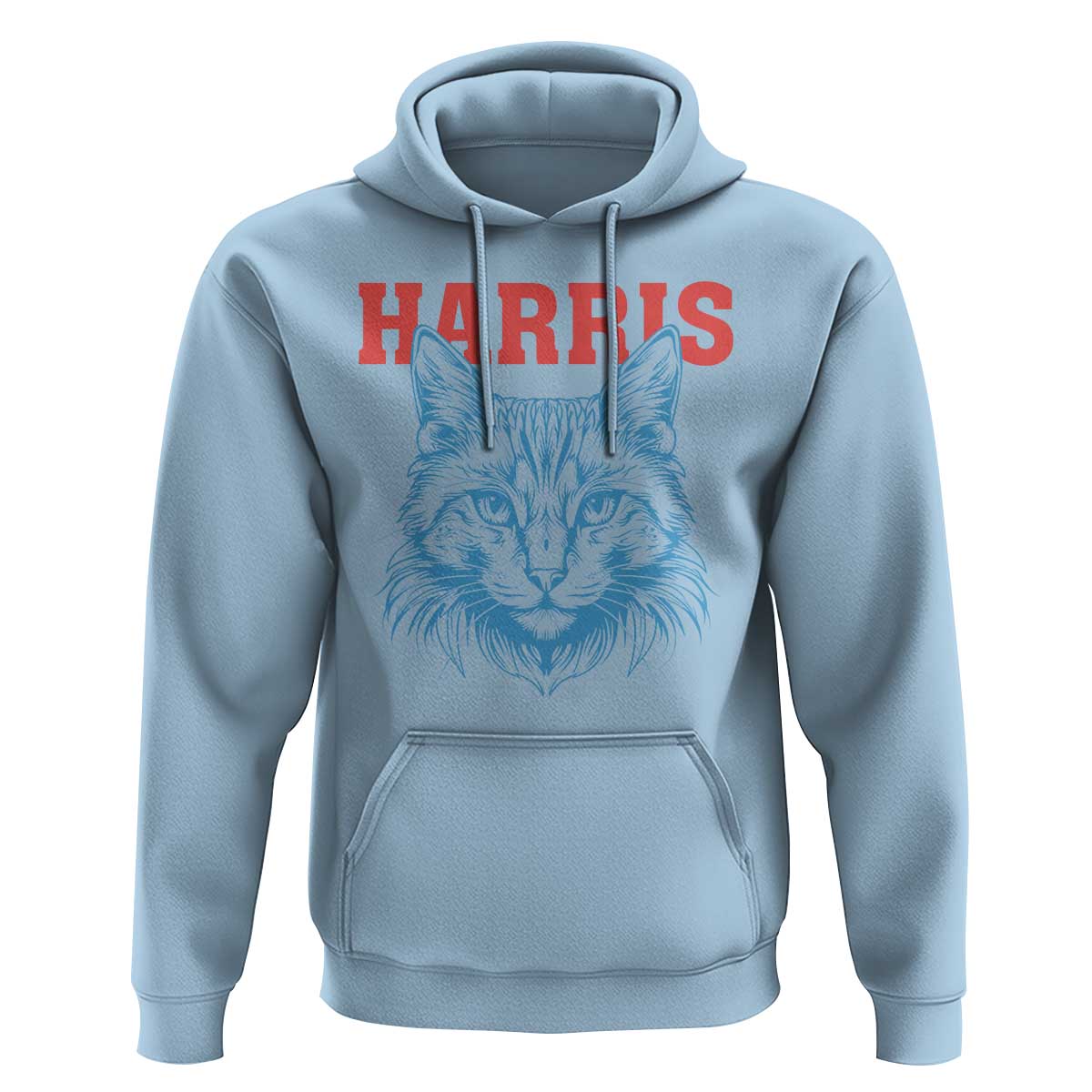 Childless Cat Lady Hoodie Harris For President 2024 - Wonder Print Shop