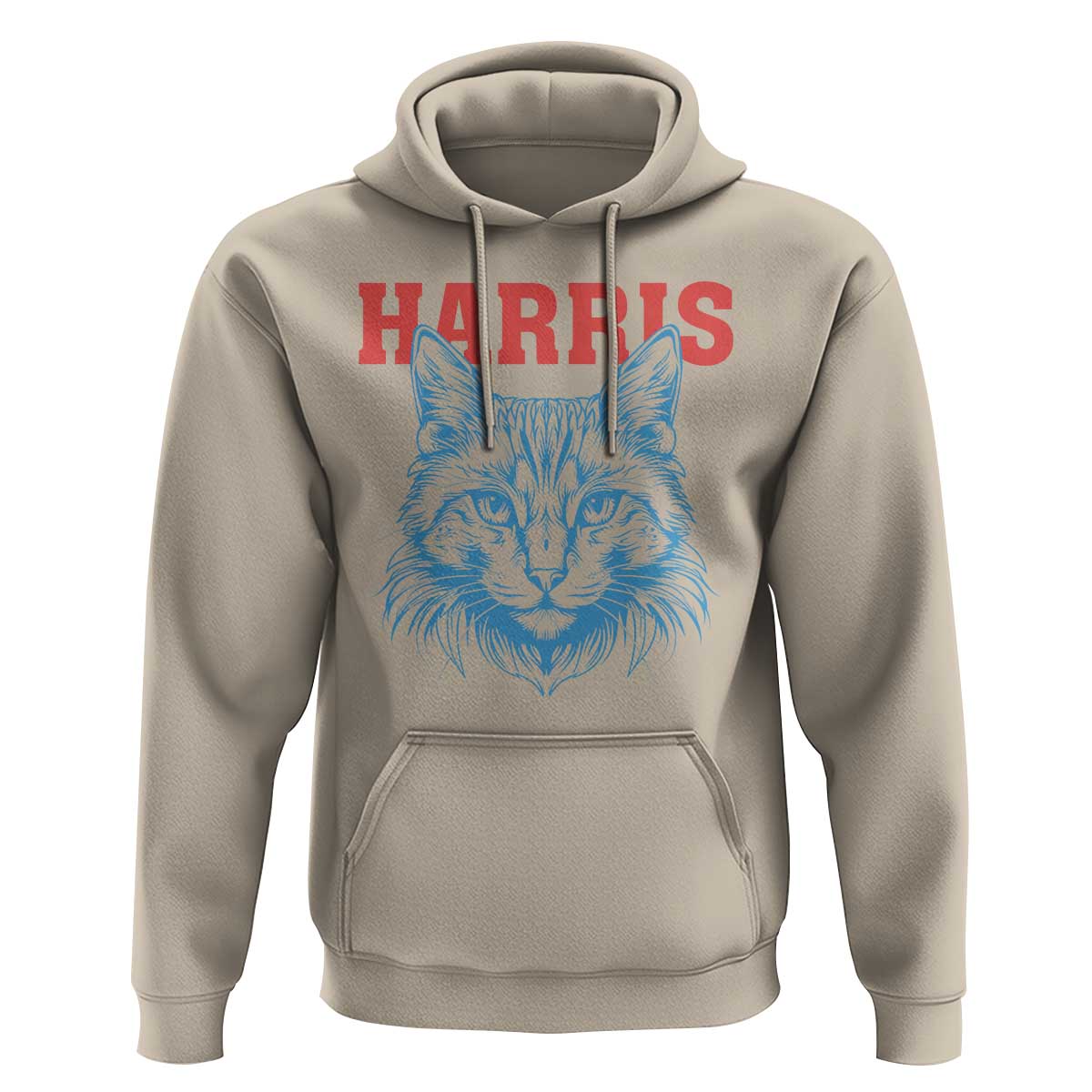 Childless Cat Lady Hoodie Harris For President 2024 - Wonder Print Shop