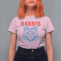 Childless Cat Lady T Shirt For Women Harris For President 2024 - Wonder Print Shop