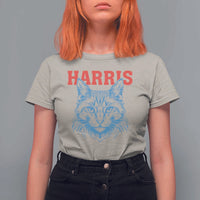 Childless Cat Lady T Shirt For Women Harris For President 2024 - Wonder Print Shop