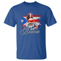 Puerto Rico T Shirt Boricua Hispanic Heritage Month Bomba Dancer - Wonder Print Shop