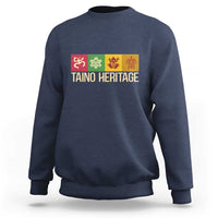 Taino Heritage Sweatshirt Puerto Rico Indigenous Carribbean Culture - Wonder Print Shop