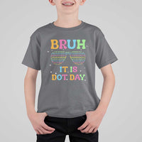 Happy Dot Day T Shirt For Kid Bruh It Is Dot Day Colorful Dot Sunglasses - Wonder Print Shop