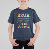 Happy Dot Day T Shirt For Kid Bruh It Is Dot Day Colorful Dot Sunglasses - Wonder Print Shop