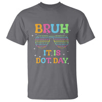 Happy Dot Day T Shirt Bruh It Is Dot Day Colorful Dot Sunglasses - Wonder Print Shop