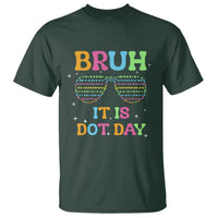 Happy Dot Day T Shirt Bruh It Is Dot Day Colorful Dot Sunglasses - Wonder Print Shop