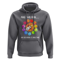 International Dot Day Hoodie Make Your Mark See Where It Takes Colorful Dot Rocket - Wonder Print Shop