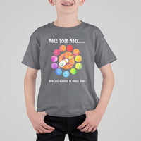 International Dot Day T Shirt For Kid Make Your Mark See Where It Takes Colorful Dot Rocket - Wonder Print Shop