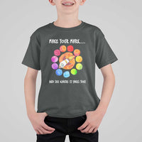 International Dot Day T Shirt For Kid Make Your Mark See Where It Takes Colorful Dot Rocket - Wonder Print Shop