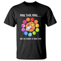 International Dot Day T Shirt Make Your Mark See Where It Takes Colorful Dot Rocket - Wonder Print Shop