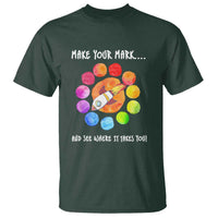 International Dot Day T Shirt Make Your Mark See Where It Takes Colorful Dot Rocket - Wonder Print Shop