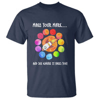 International Dot Day T Shirt Make Your Mark See Where It Takes Colorful Dot Rocket - Wonder Print Shop