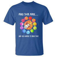 International Dot Day T Shirt Make Your Mark See Where It Takes Colorful Dot Rocket - Wonder Print Shop