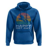 Happy Dot Day Hoodie Unicorn Retro Polka Dot Mythical Creatures - Wonder Print Shop