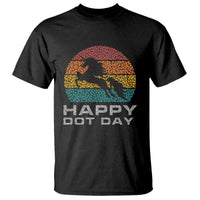 Happy Dot Day T Shirt Unicorn Retro Polka Dot Mythical Creatures - Wonder Print Shop