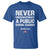 Tim Walz 2024 T Shirt Never Underestimate A Public School Teacher American Flag - Wonder Print Shop