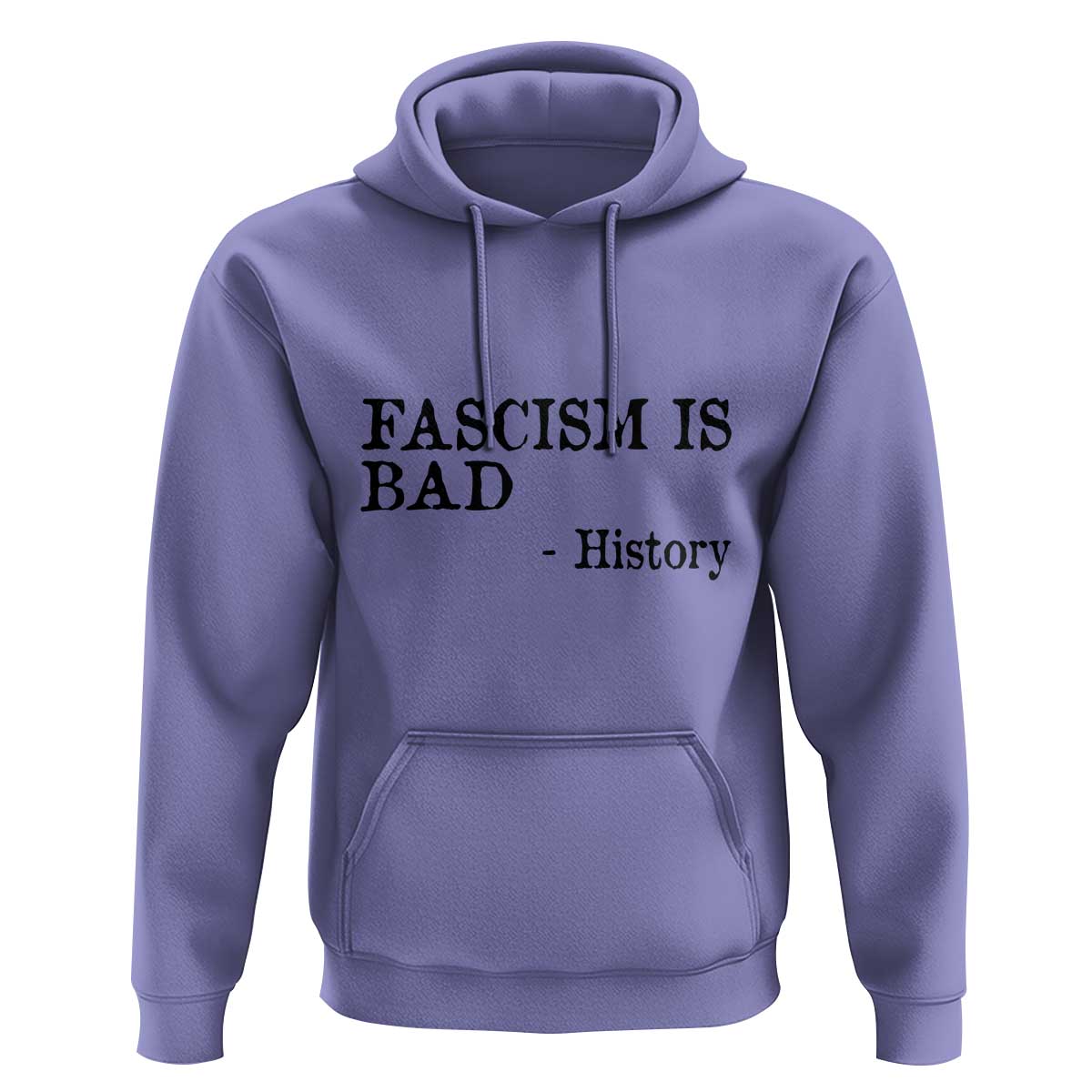 Fascism Is Bad Hoodie Funny History Lesson - Wonder Print Shop