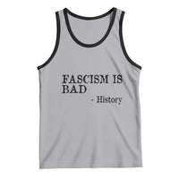Fascism Is Bad Tank Top Funny History Lesson - Wonder Print Shop