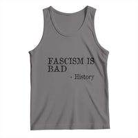 Fascism Is Bad Tank Top Funny History Lesson - Wonder Print Shop