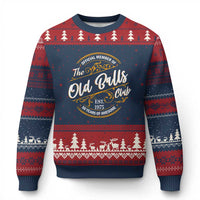 Funny 50th Birthday Ugly Christmas Sweater Official Member Of The Old Ball Clubs Gen X - Wonder Print Shop
